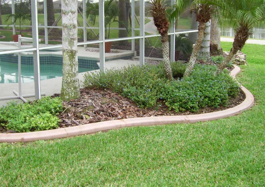 Orlando concrete edging