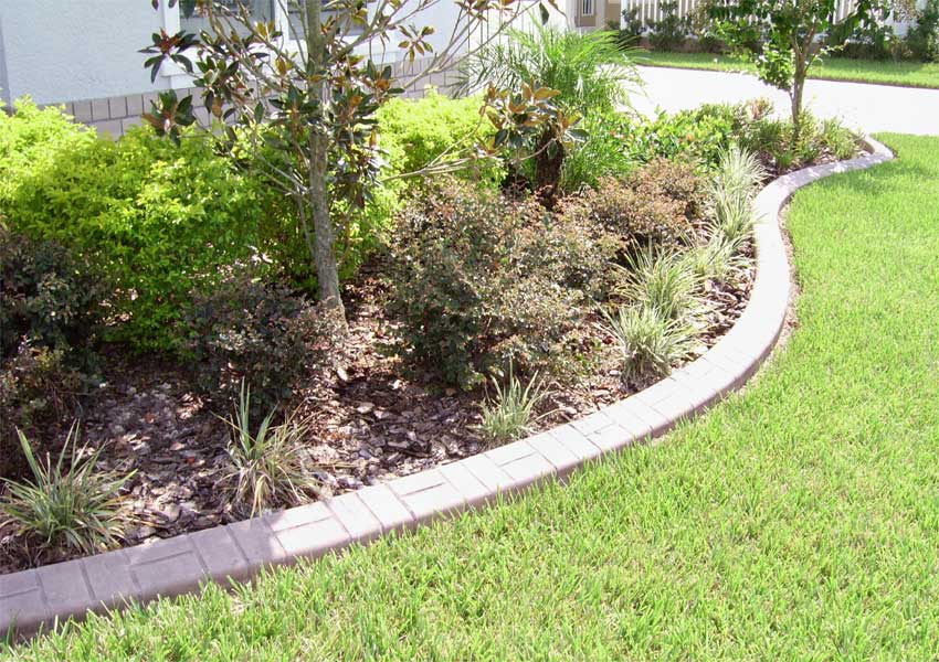 Orlando concrete edging